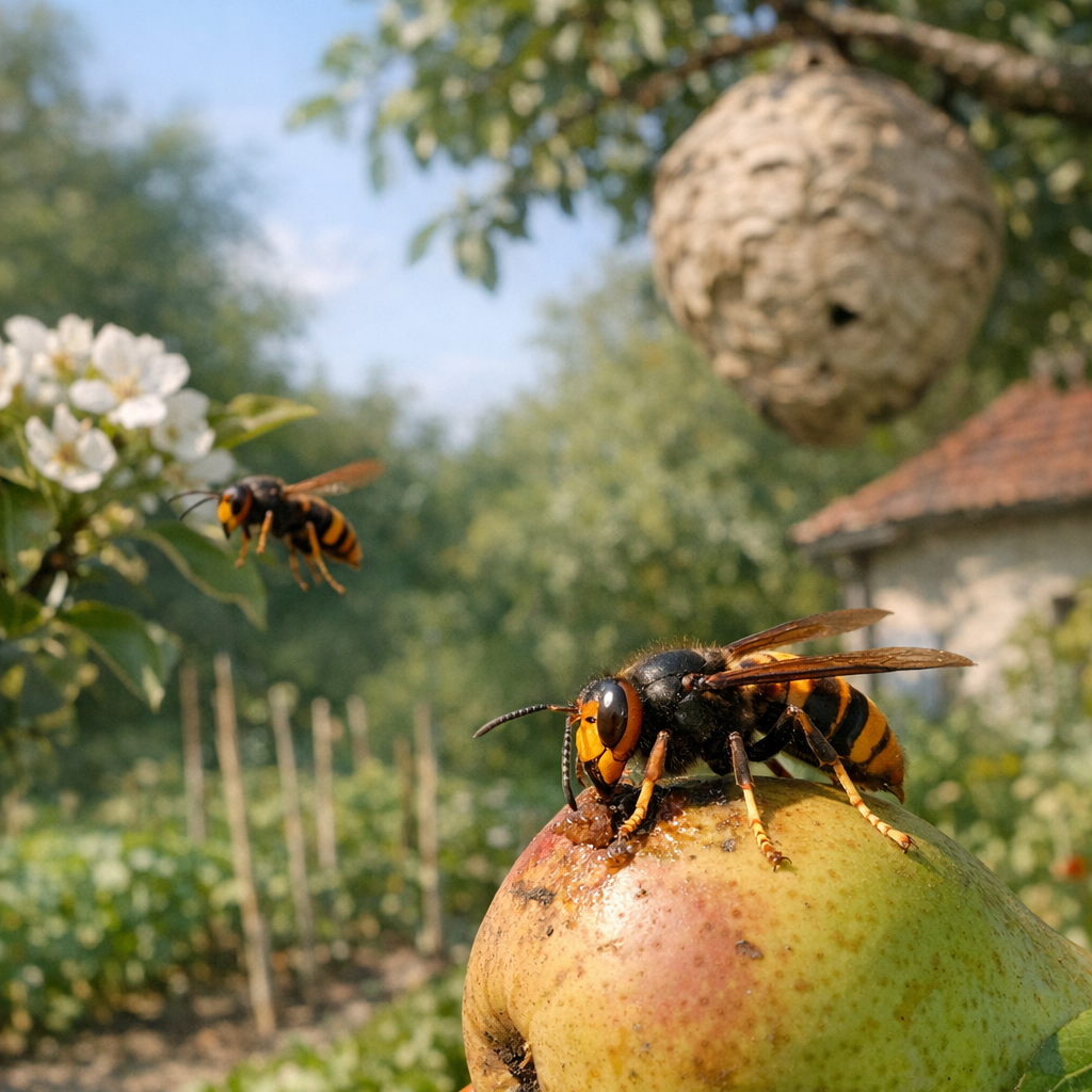 Si j’en vois régulièrement dans mon potager ou près de la maison, est-ce qu’un nid est forcément tout près ?