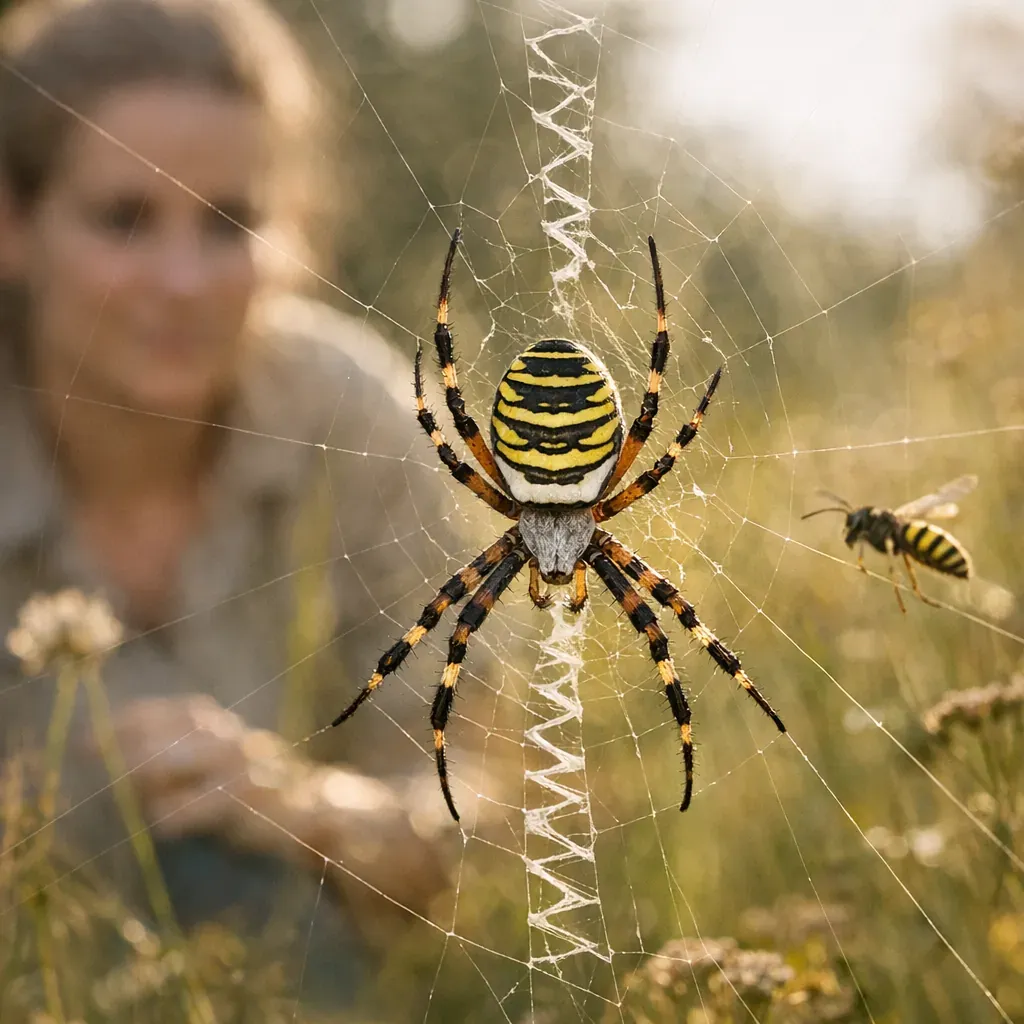 Reconnaître l’argiope frelon sans la croire dangereuse
