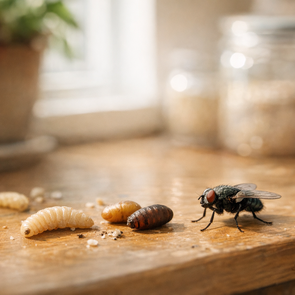 En combien de temps un asticot devient une mouche ? Ce qu’on sait, et ce qu’on ne peut pas chiffrer ici
