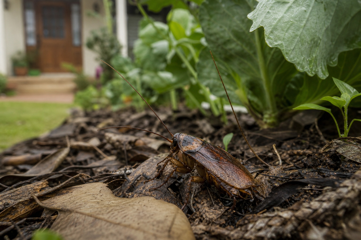 Une blatte de jardin ne justifie pas toujours un traitement