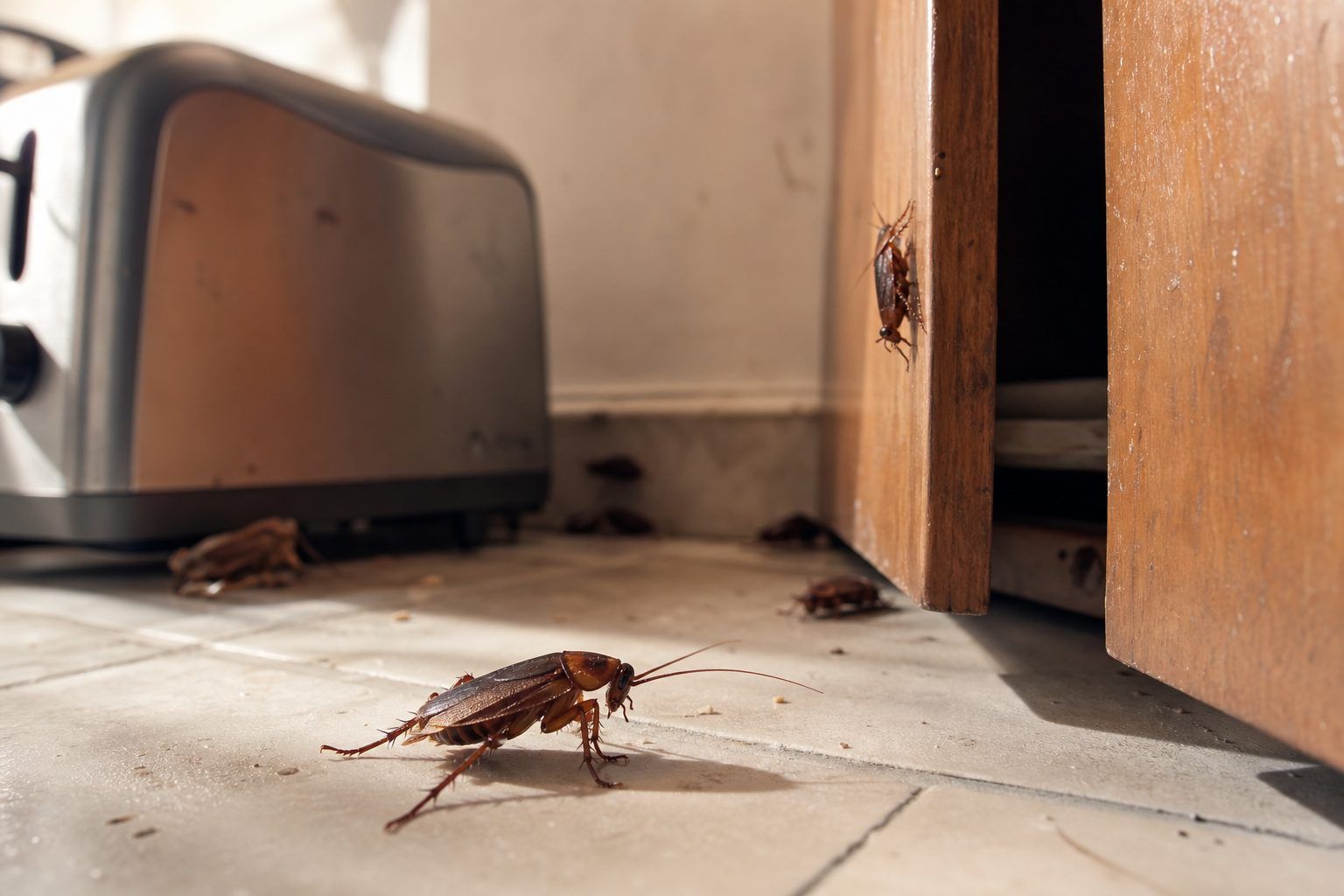 Les cafards sont-ils dangereux et pourquoi colonisent-ils les logements ?