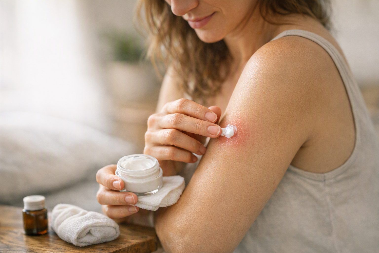Que faire tout de suite pour calmer un bouton qui gratte, sans l'aggraver