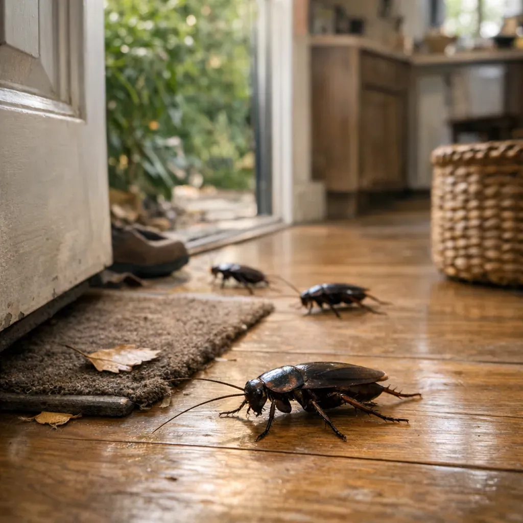 Pourquoi les blattes de jardin rentrent-elles dans la maison ?