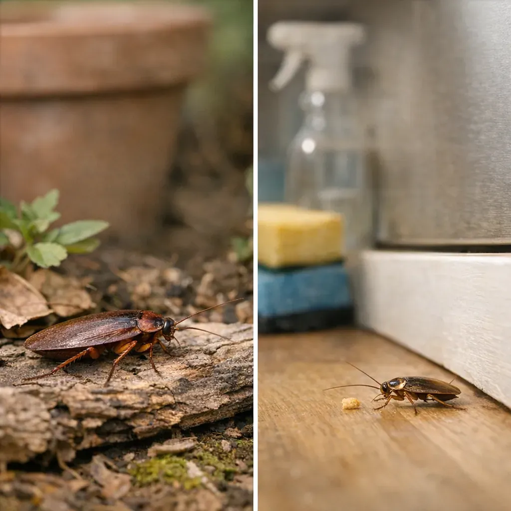 Blatte de jardin vs blatte germanique : les critères qui évitent de traiter toute la maison à l’aveugle