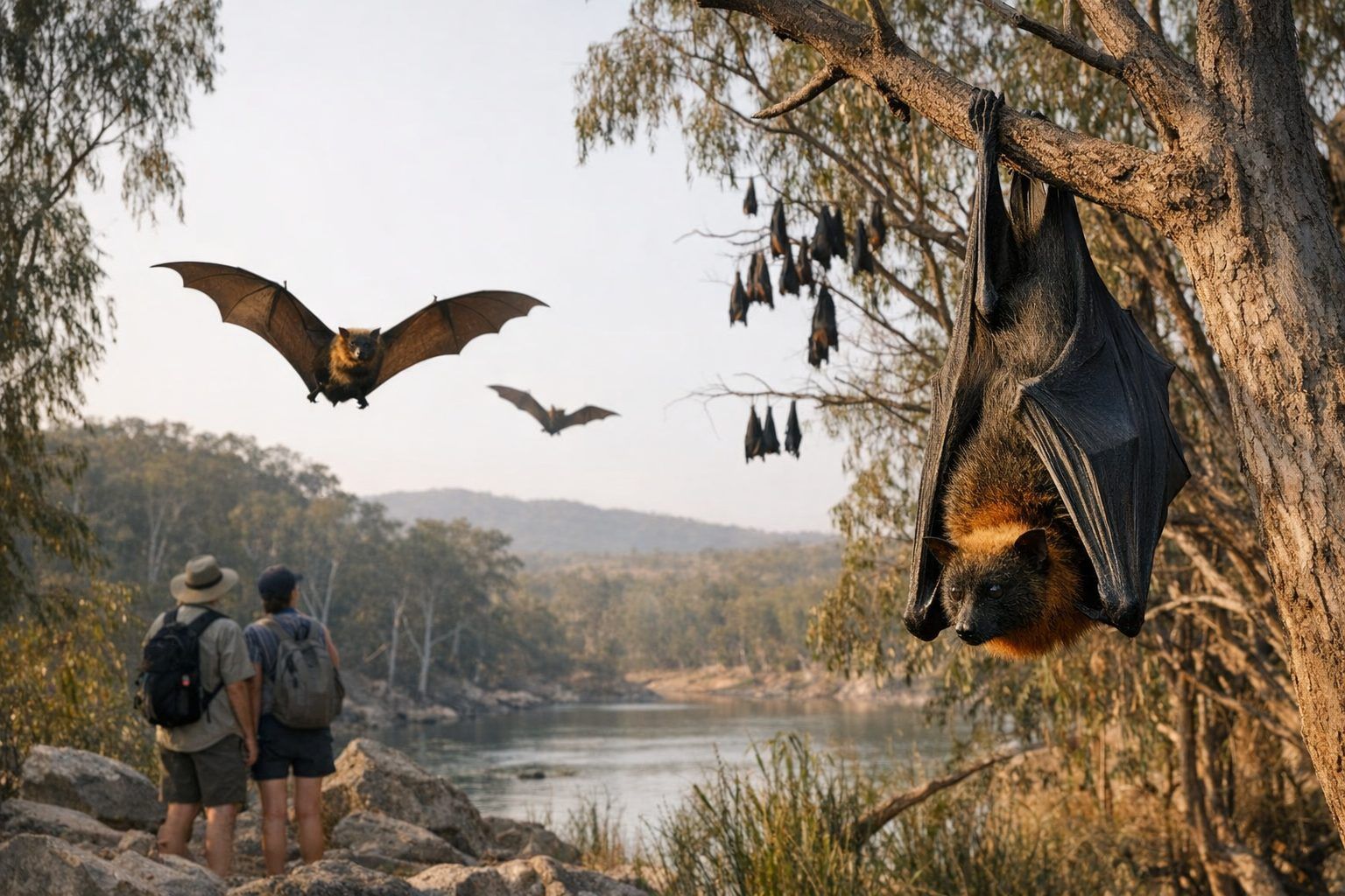 Distribution&nbsp; : où voir ces chauves-souris géantes en Australie&nbsp; ?