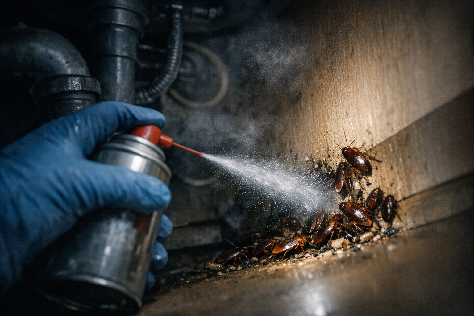 Comment éliminer des blattes de cuisine sans rater le foyer