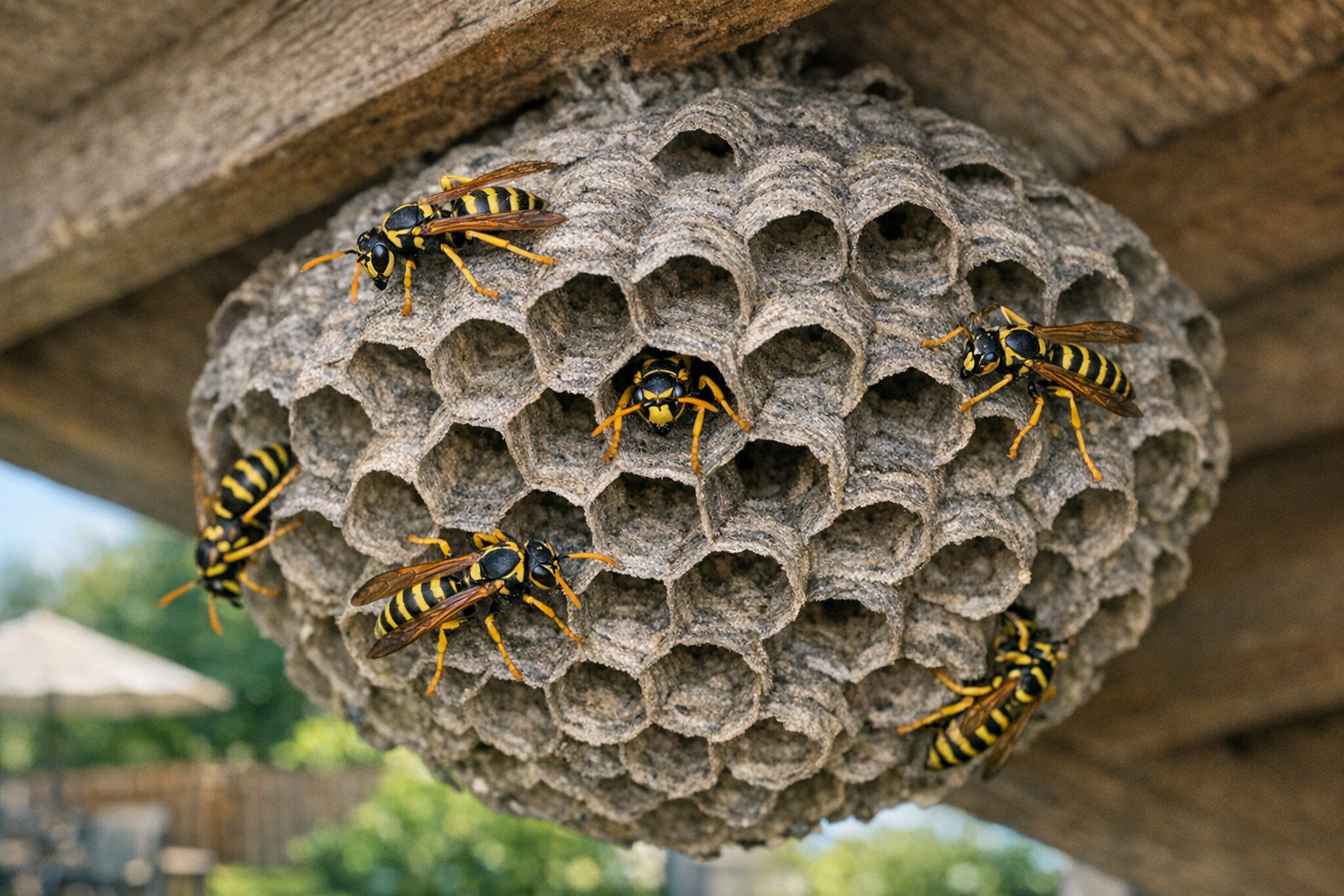 Comment reconnaître à quoi ressemble un nid de guêpes