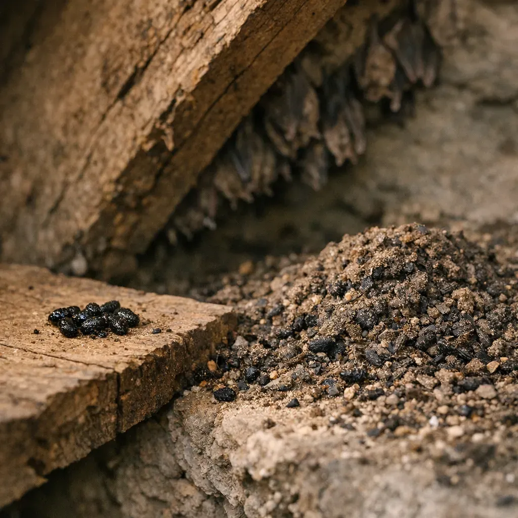 Pourquoi parler de guano pour quelques crottes fraîches est souvent imprécis