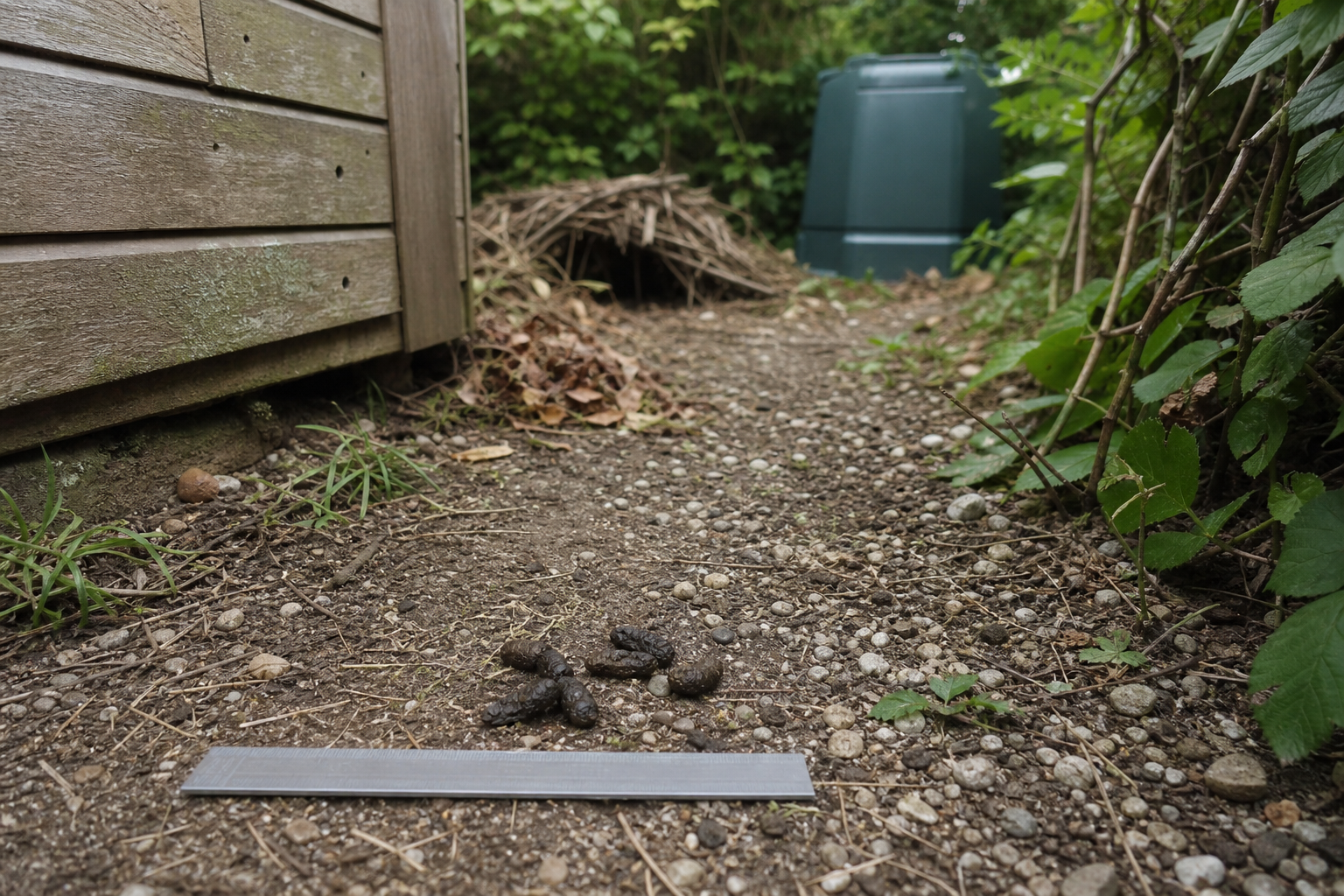 Les crottes révèlent-elles un rat ou un hérisson chez vous ?