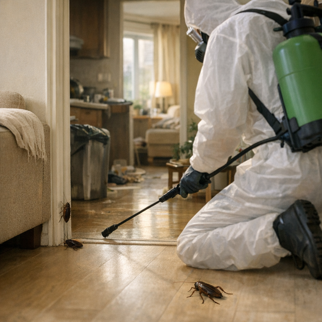 Si mon appartement est traité mais pas ceux d’à côté, est-ce que les cafards vont simplement revenir ?