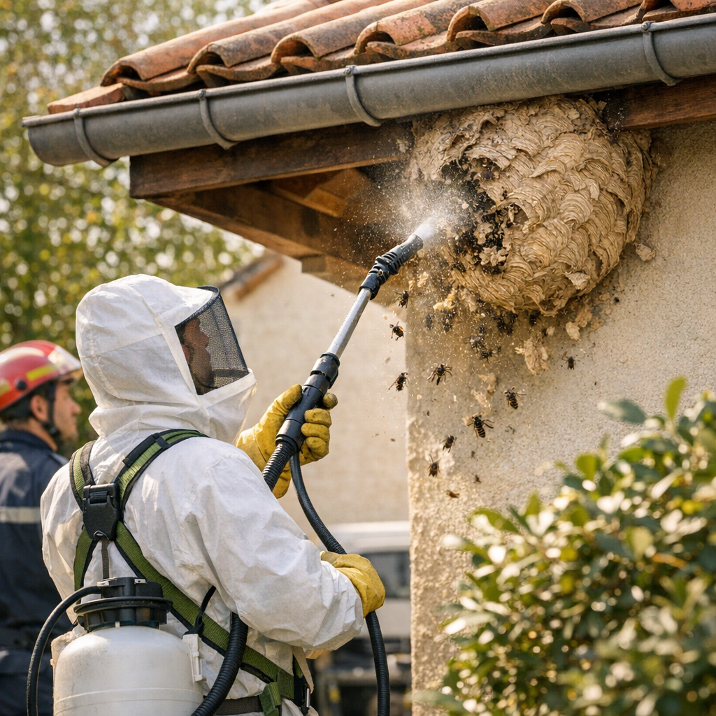 Destruction nid de frelon : prix, aide partielle et reste à charge