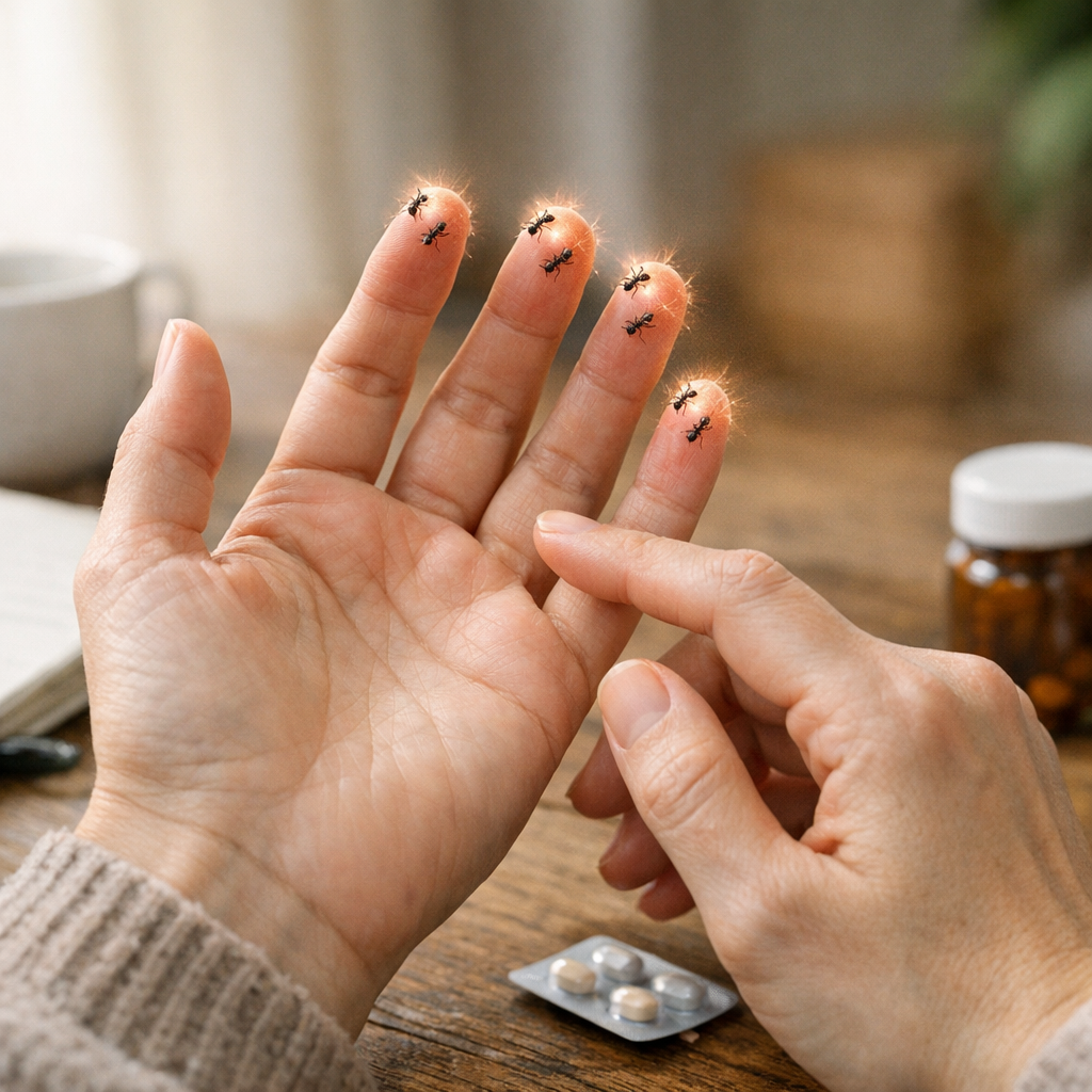Fourmillement dans les mains : les causes fréquentes à ne pas confondre