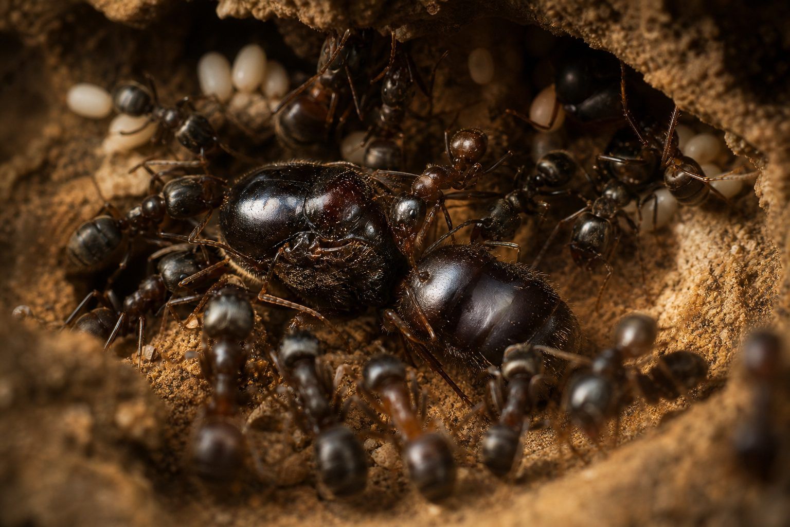 Pourquoi les fourmis tuent-elles leur reine ?