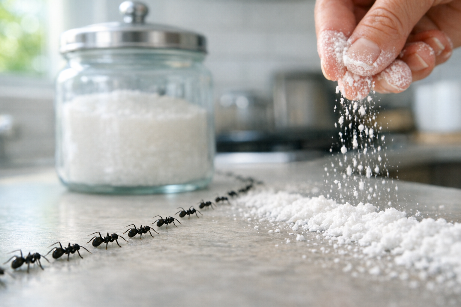 Fourmis dans la maison : les bons gestes pour les stopper