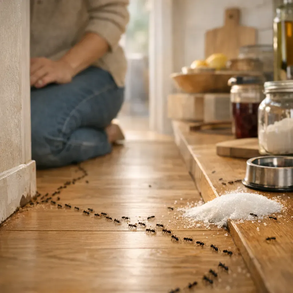 Pourquoi les fourmis envahissent-elles nos maisons ? Lire les trajets avant de traiter