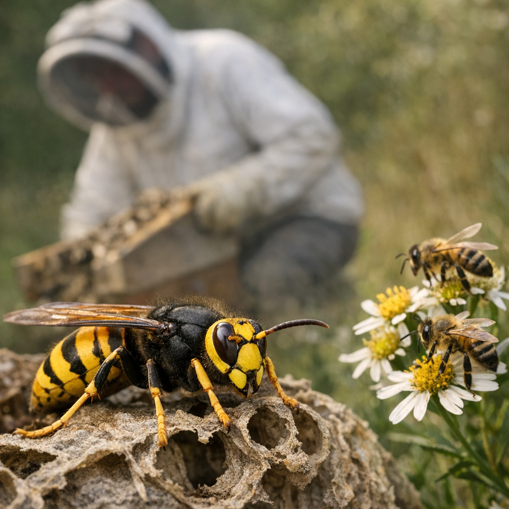 Le frelon asiatique est-il dangereux ? Ce qui est établi pour l’humain, pour les abeilles et ce qui reste débattu