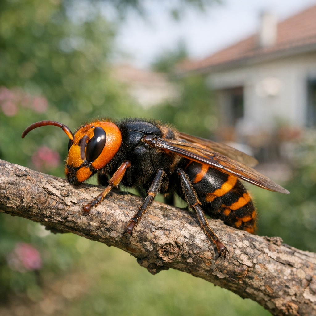 Comment reconnaître un Frelon orange et noir sans se tromper