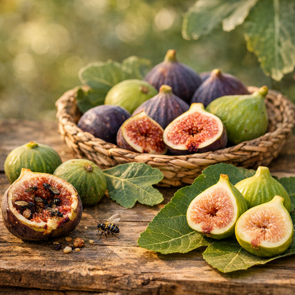 Toutes les figues ne se valent pas : caprification, figues de consommation courante et variétés sans pollinisation