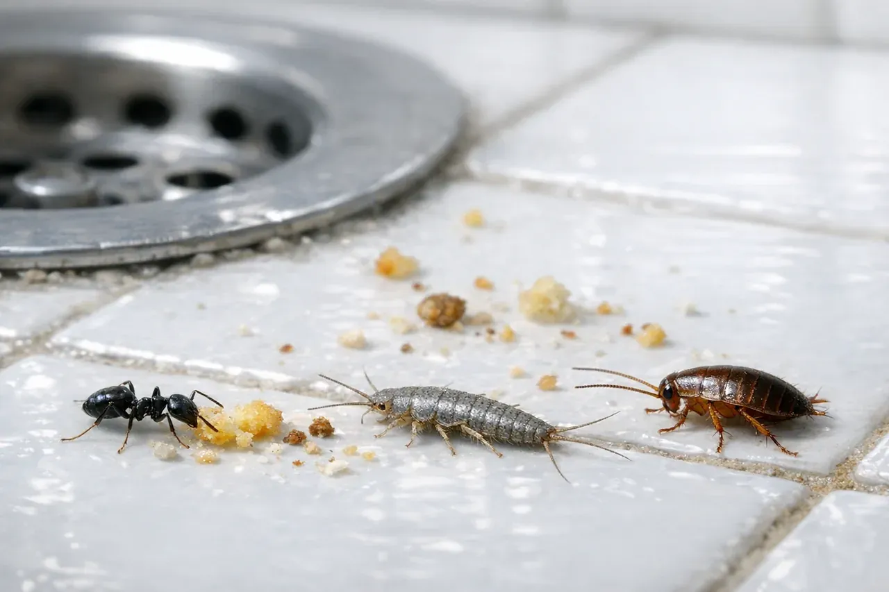 Insectes rampants cuisine et salle de bain : repères 2026