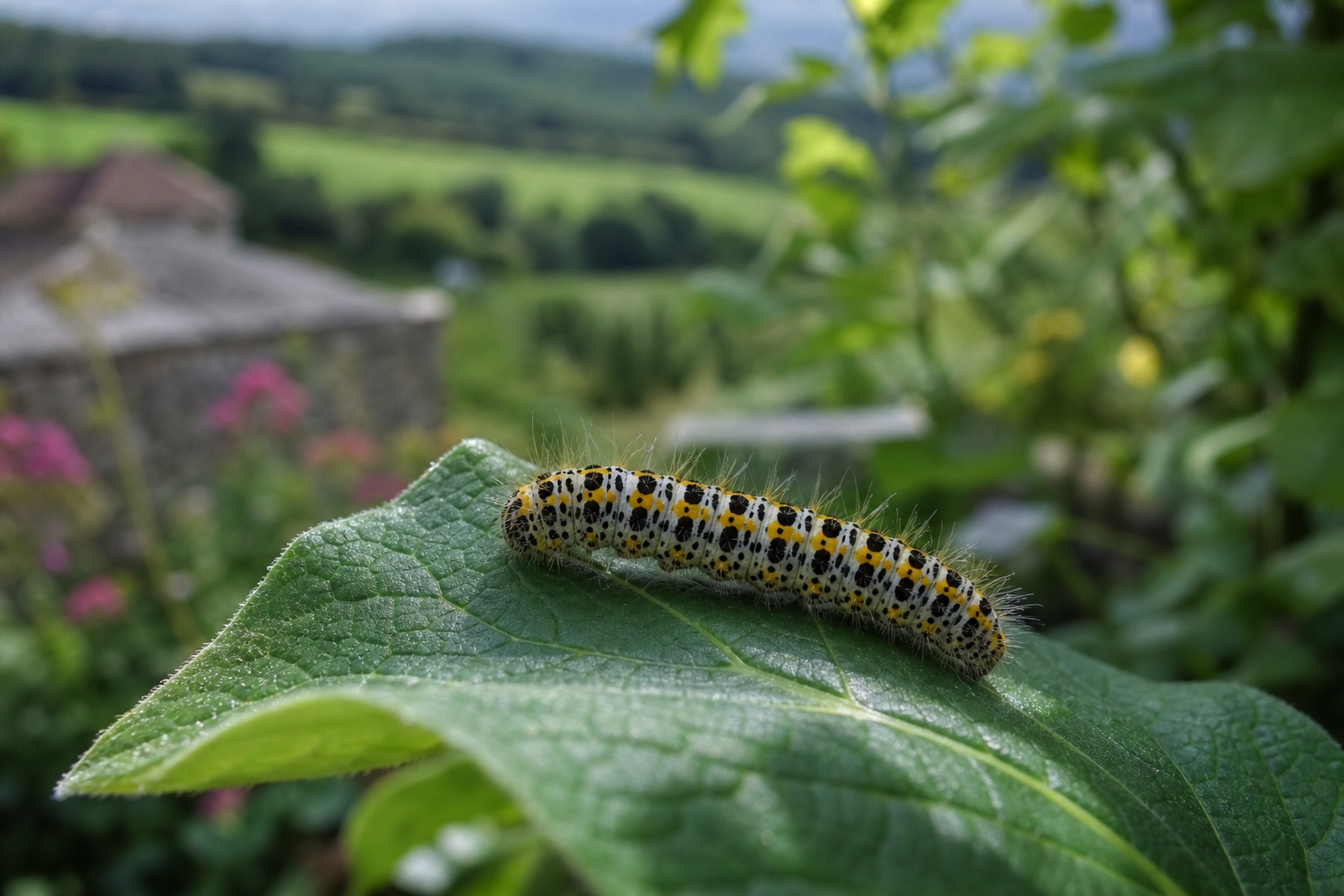 Comment identifier une chenille sans la toucher