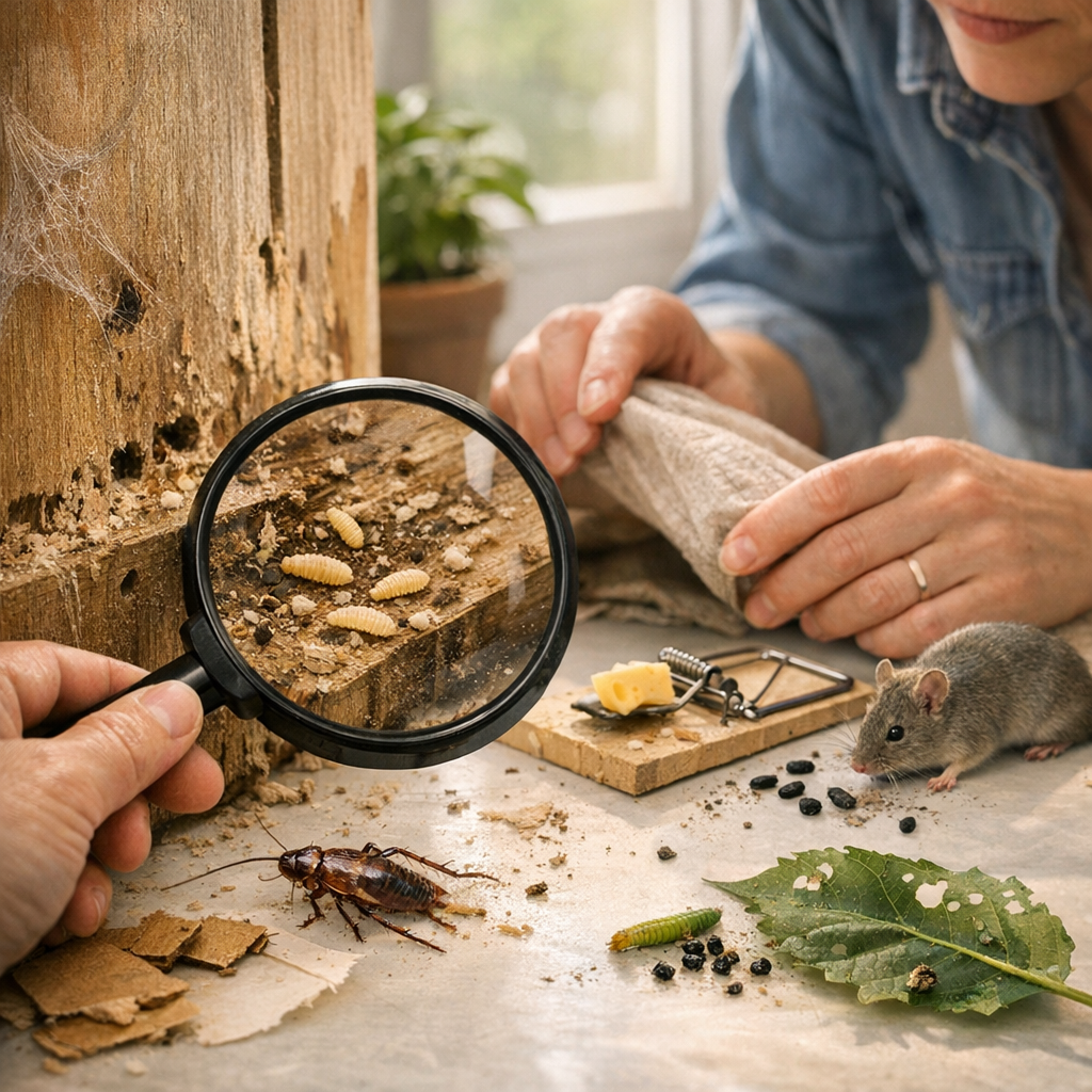 Reconnaître les insectes nuisibles&nbsp;: les indices qui ne trompent pas