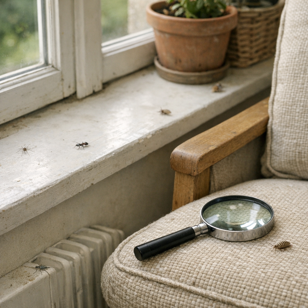 Quels insectes nuisibles trouve-t-on vraiment dans la maison ?