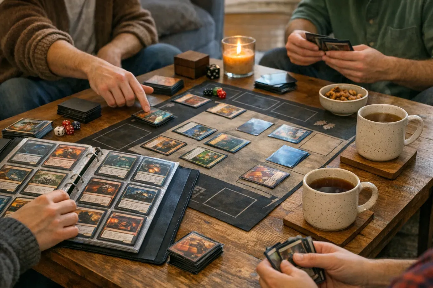 Jeux de cartes à collectionner: loisir convivial à la maison