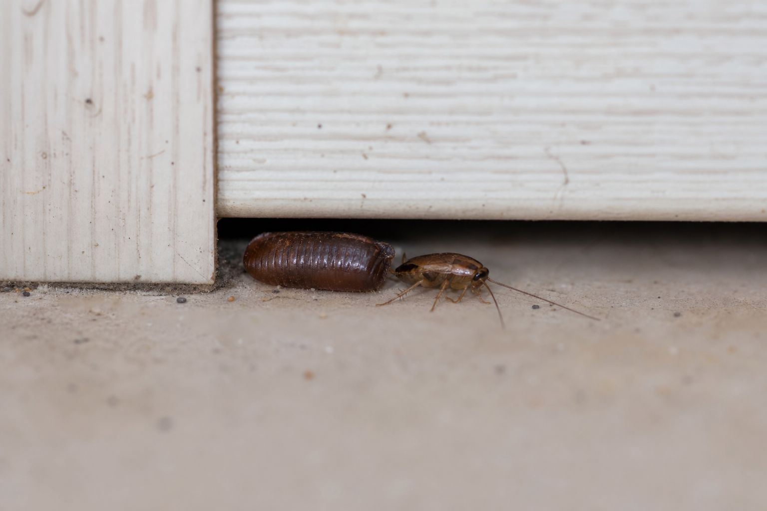 Les larves de cafard révèlent-elles une infestation chez vous ?