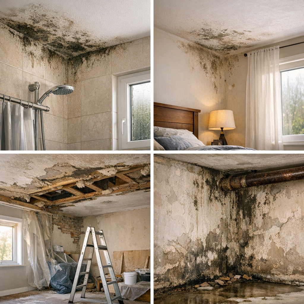 Les causes à vérifier selon le contexte : salle de bain, chambre, maison en rénovation ou humidité du bâti