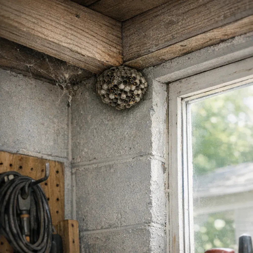 Que faire face à un Nid de guêpes sans se tromper