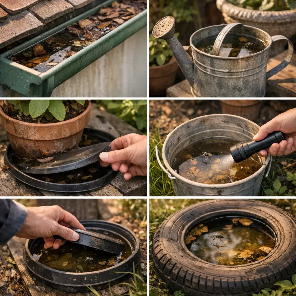 Où se trouvent les nids de moustiques chez vous ? Les spots à inspecter en priorité