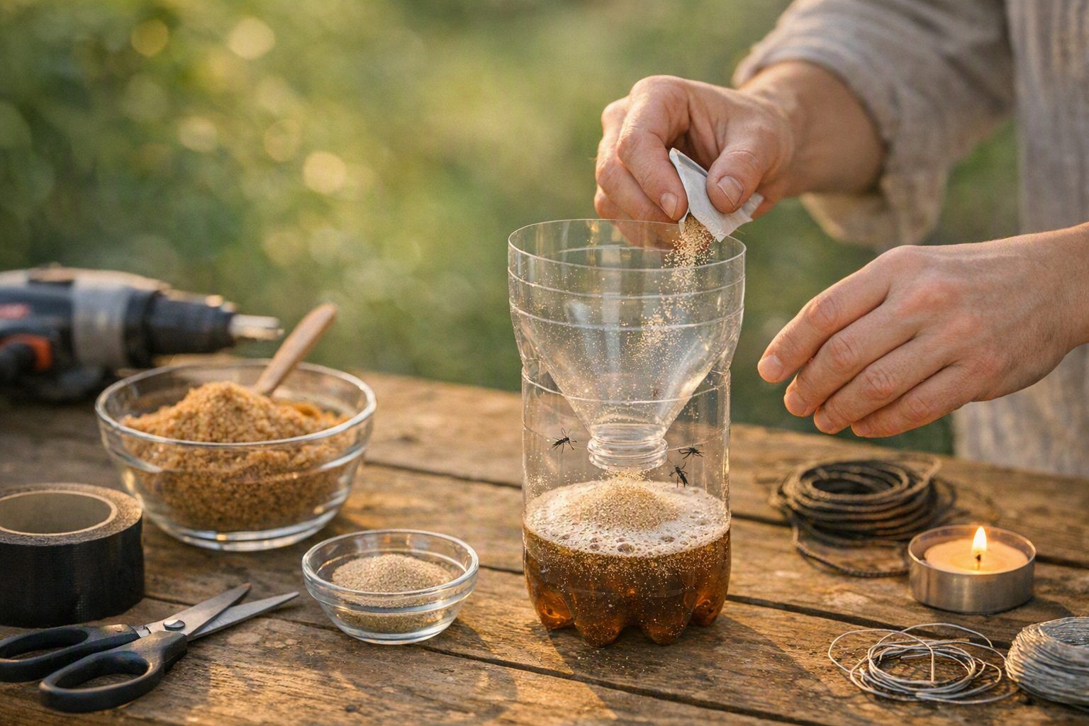 Comment fabriquer un piège à moustique maison ?
