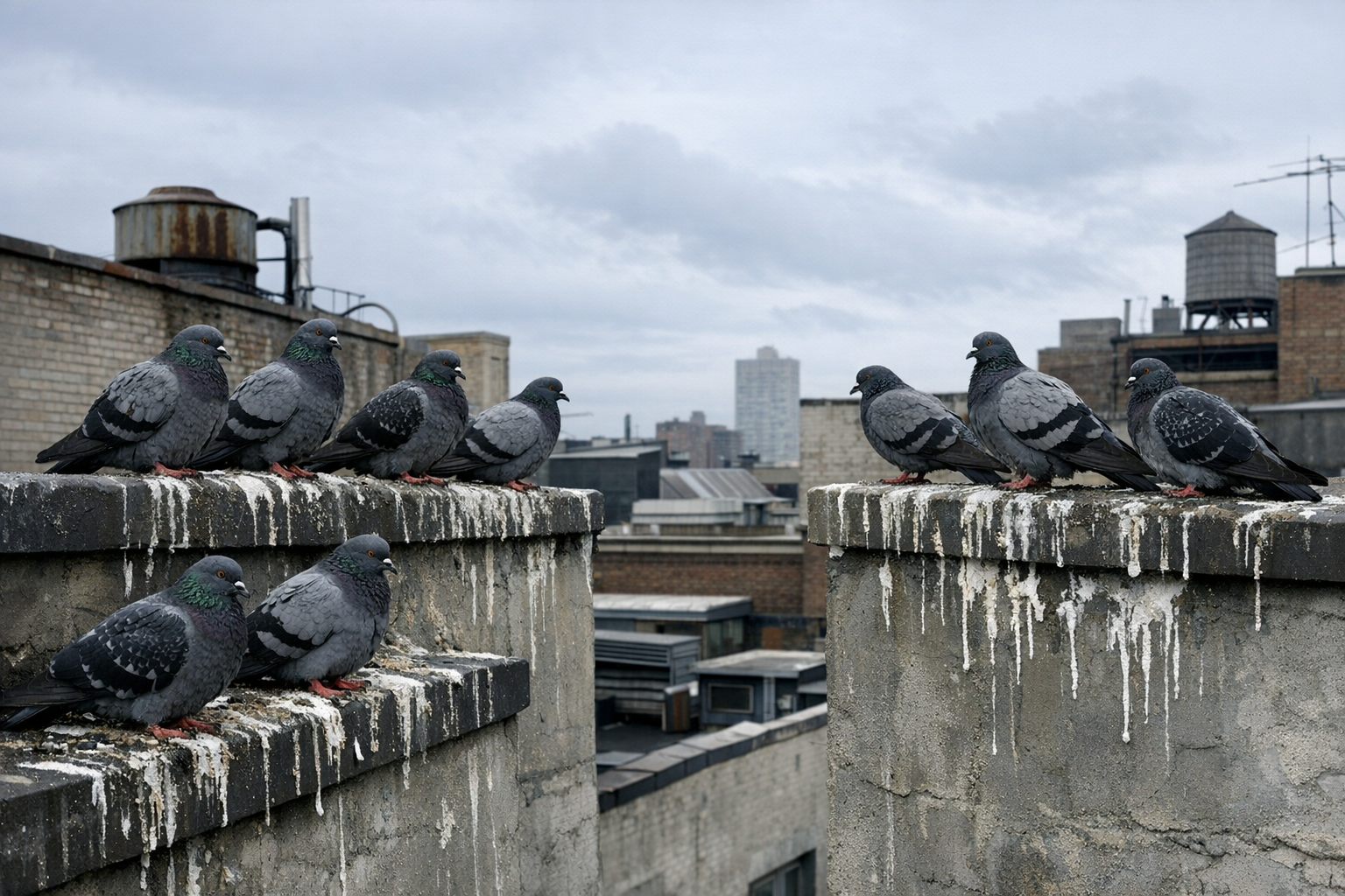 Pigeons sur bâtiment : diagnostic et préparation 2026