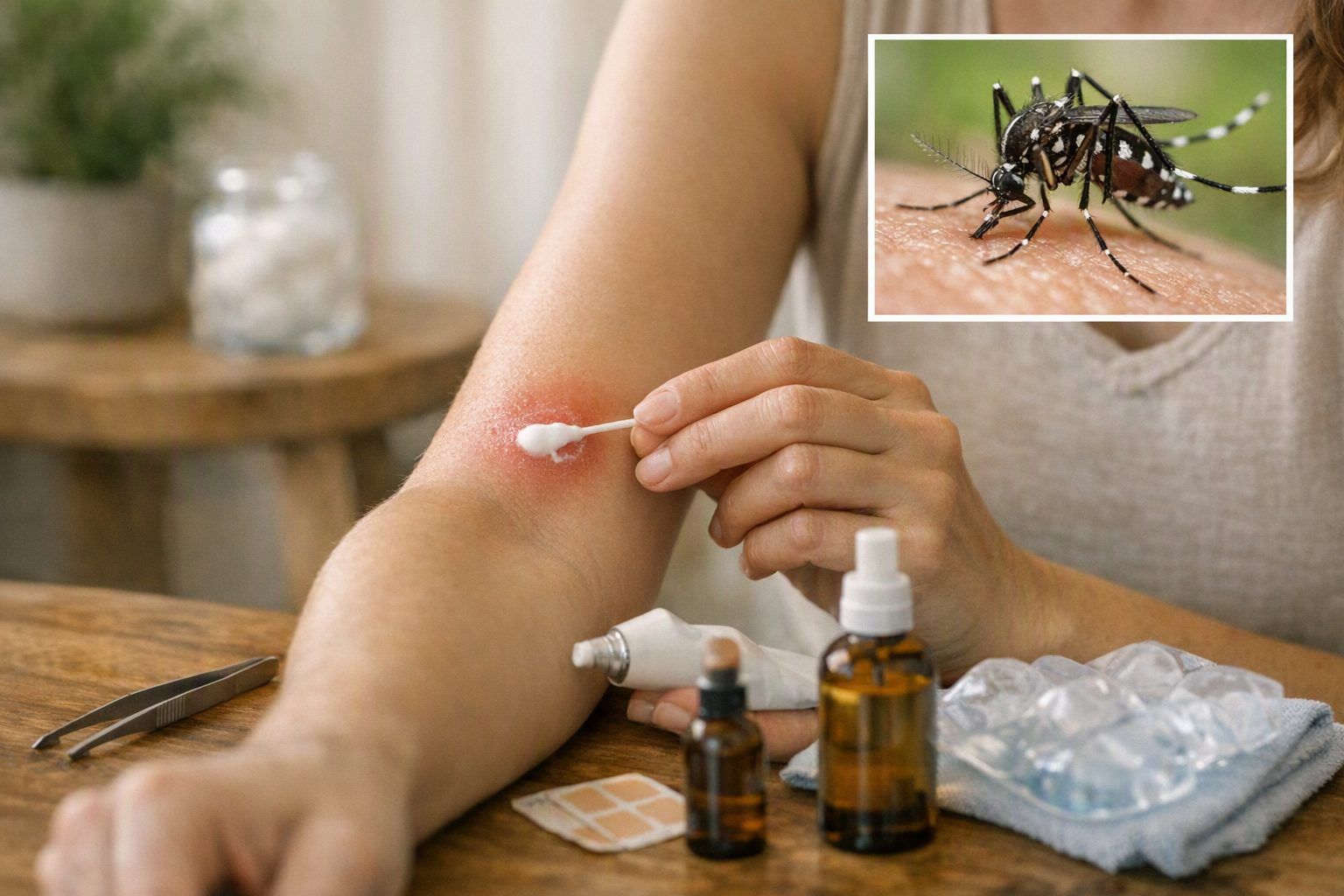 Que faire après une piqûre de moustique tigre ? Soins et signes d'alerte