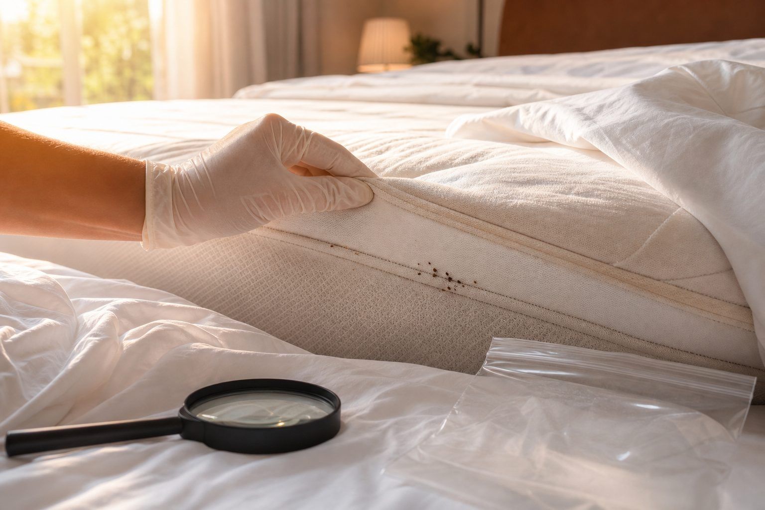 Que faire dès la découverte de punaises ou de puces dans le lit ?