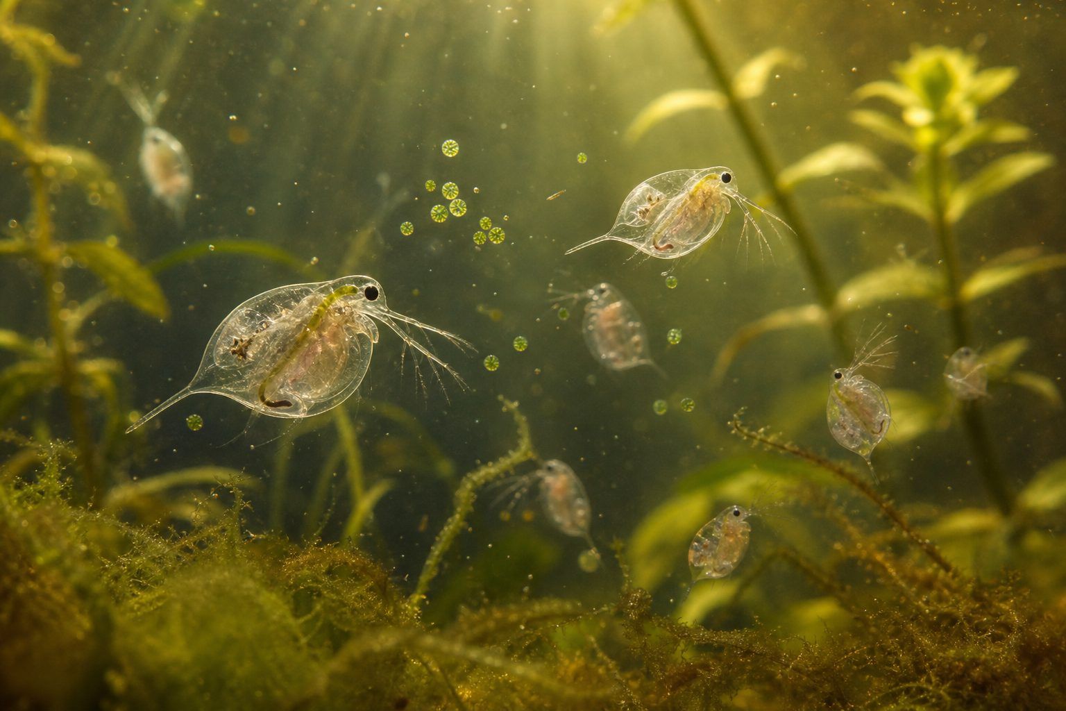 Habitat, alimentation et rôle des daphnies dans la nature