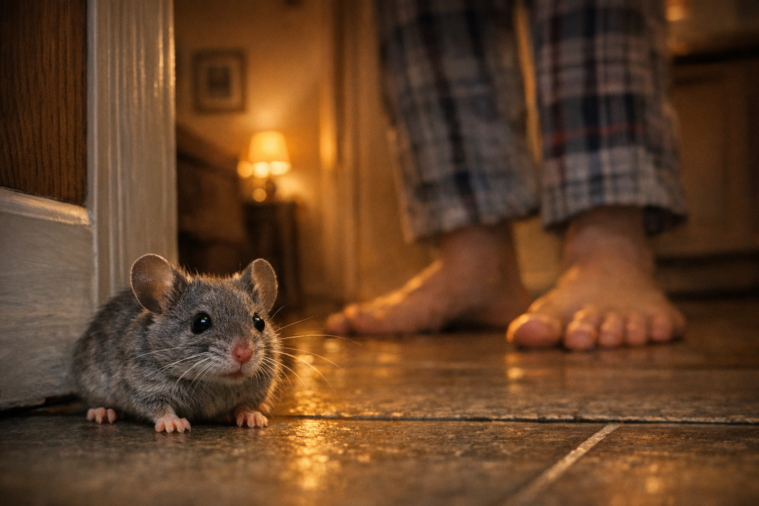 Que faire quand une souris entre dans la maison ?