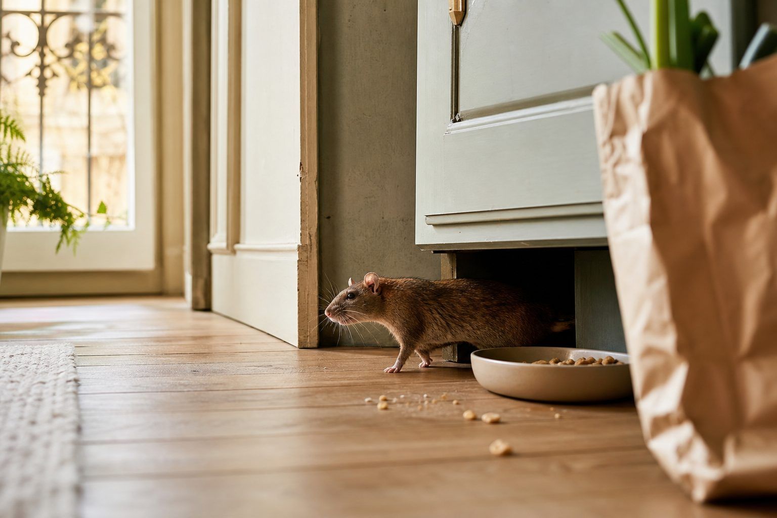 Pourquoi des rats entrent-ils dans une maison ou un appartement ?