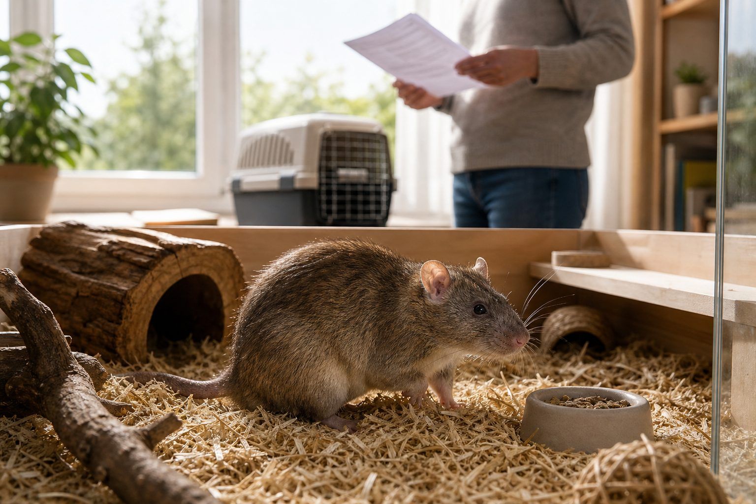 Peut-on adopter un rat de Gambie en France ?