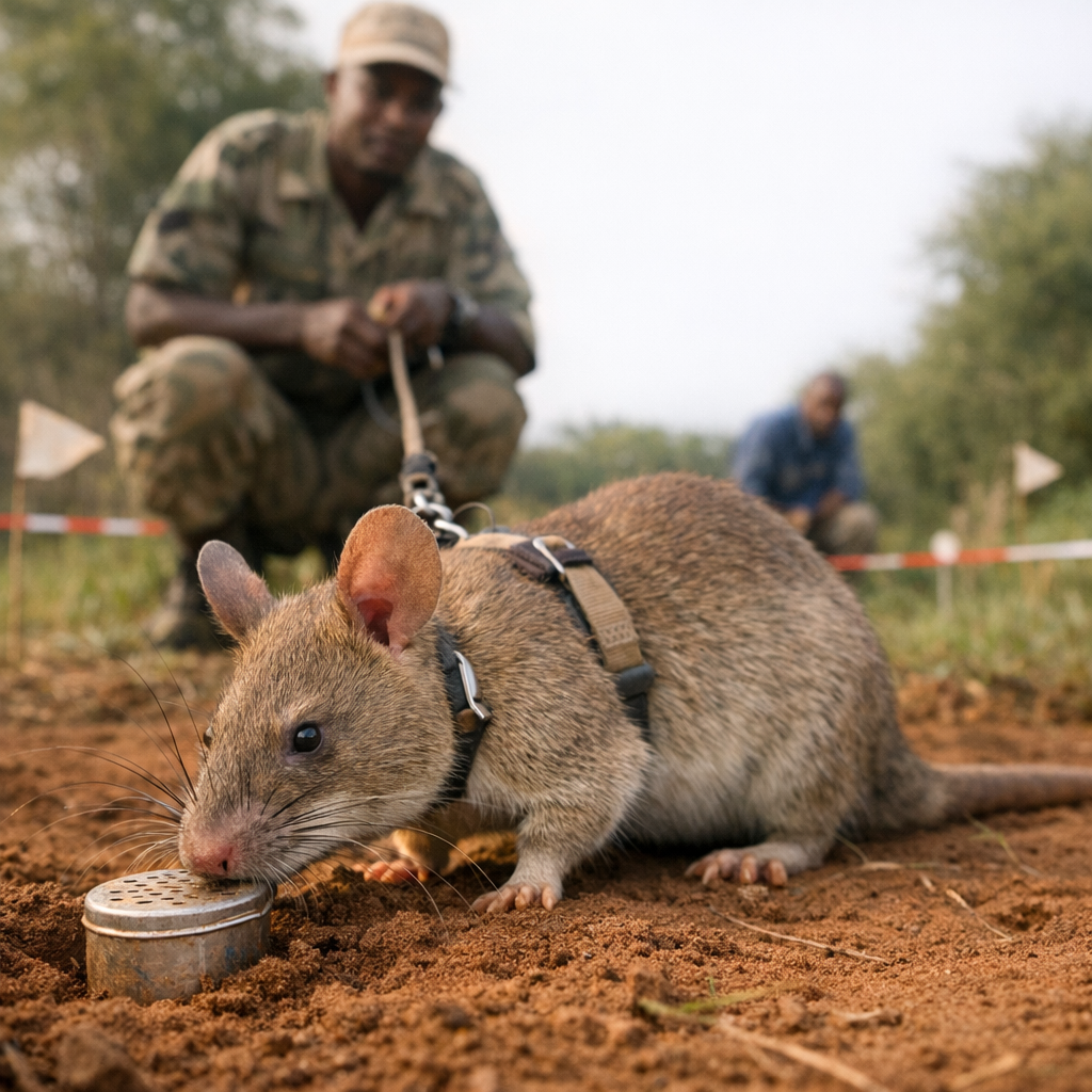 En Tanzanie, des rats géants formés à la détection : un usage réel, loin du mythe du nuisible