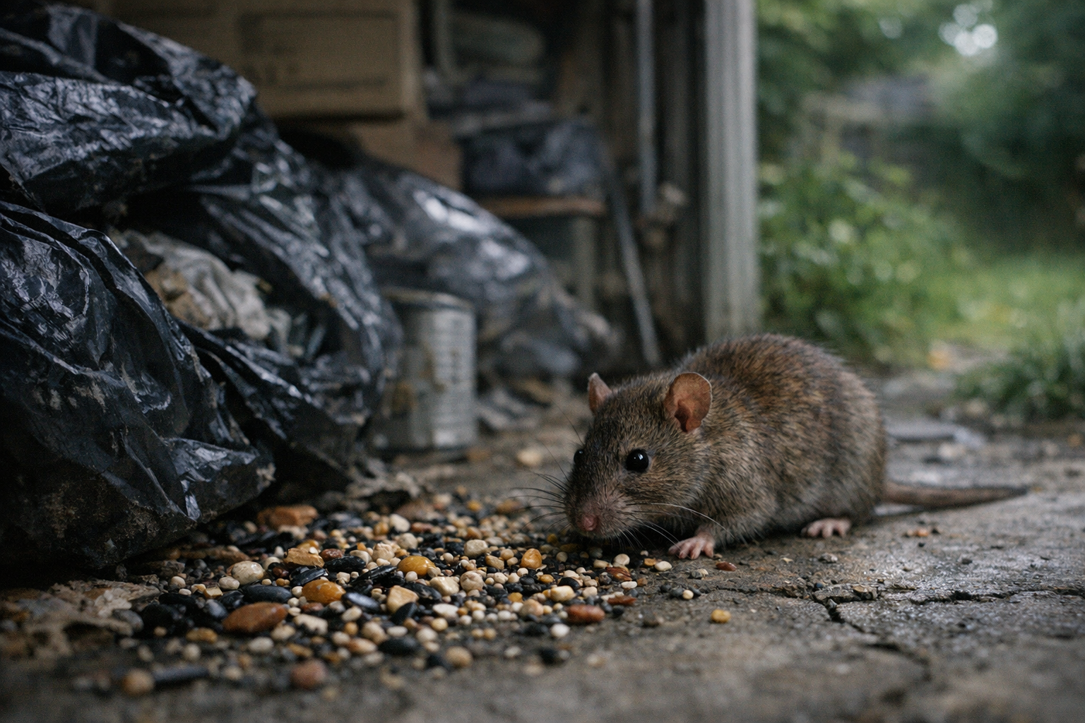 Rongeurs dans le garage ou le jardin : les erreurs à éviter