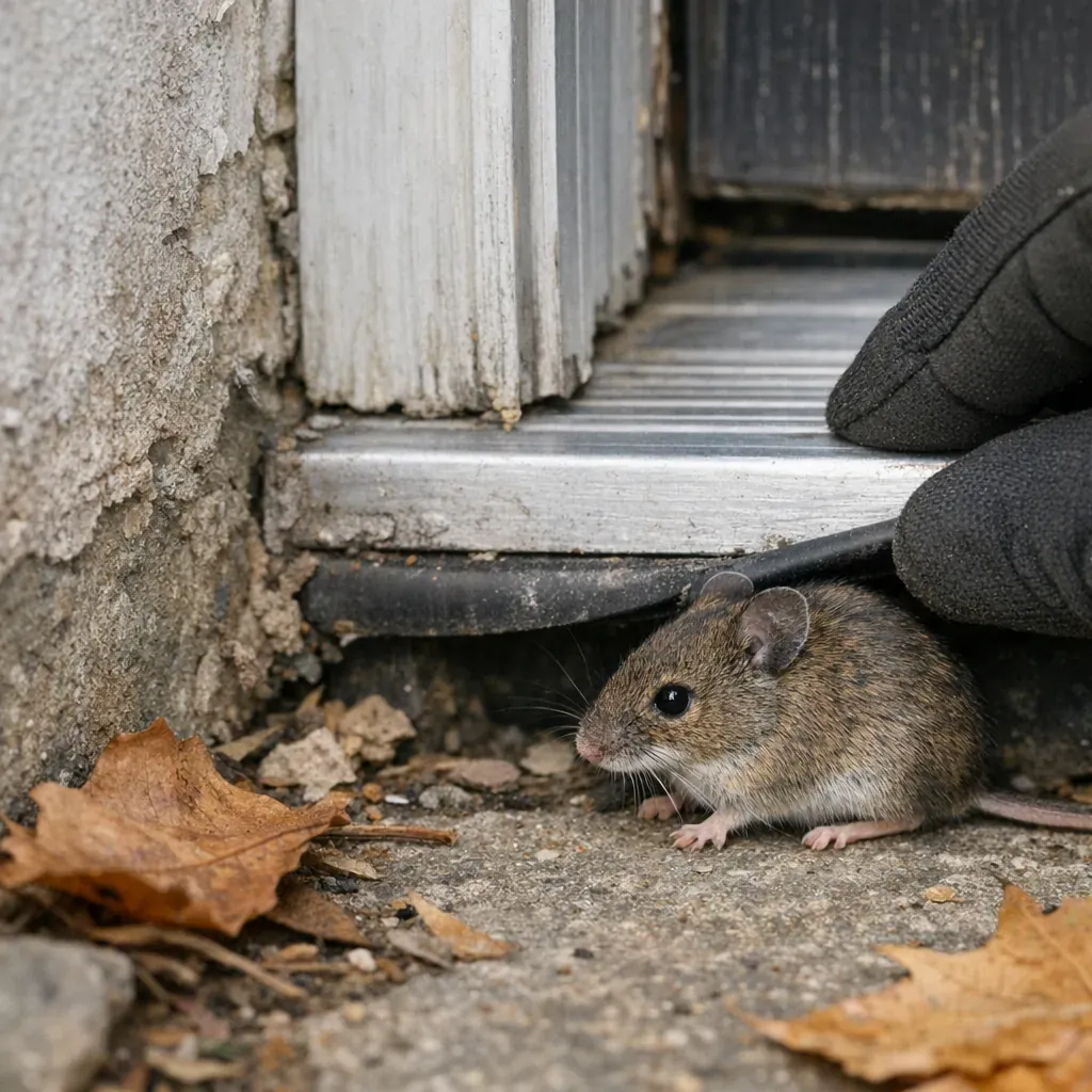 Comment réagir si une Souris des champs entre dans la maison