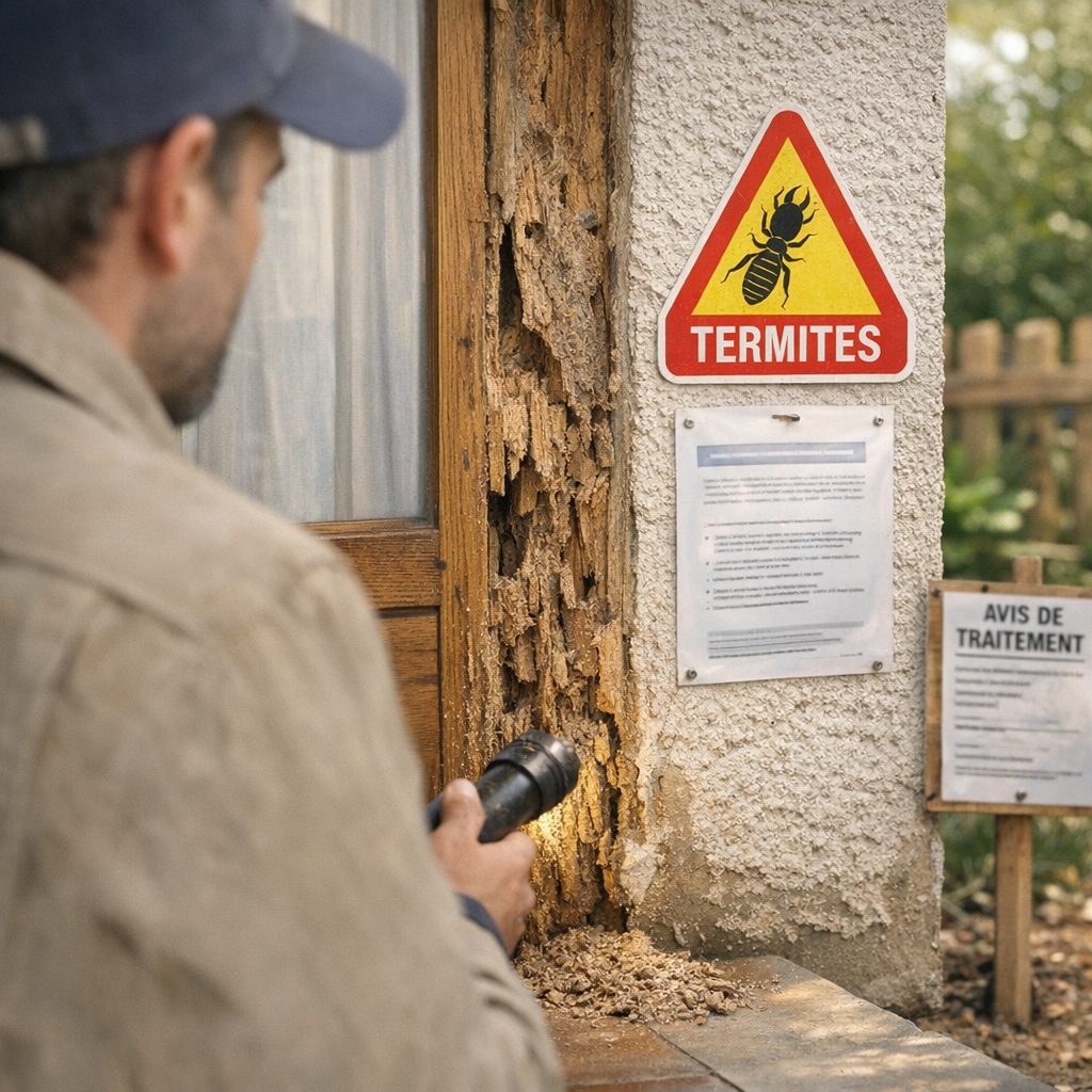 Présence de termites : quelles obligations officielles et quels signaux locaux regarder en France ?