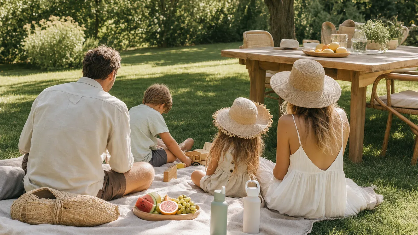 Un été équilibré en famille, sans surcharge mentale