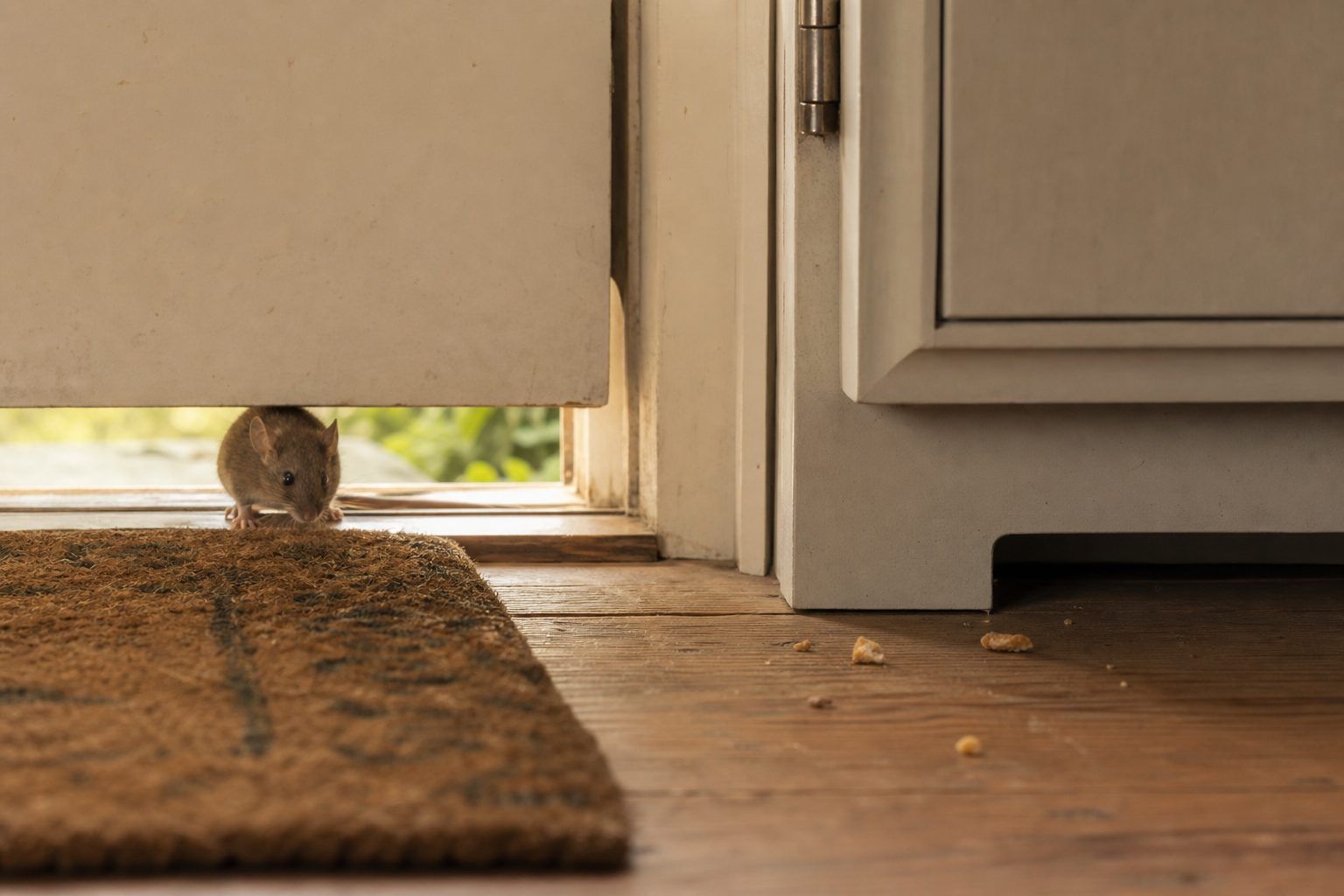 Pourquoi une souris entre-t-elle dans la maison ?